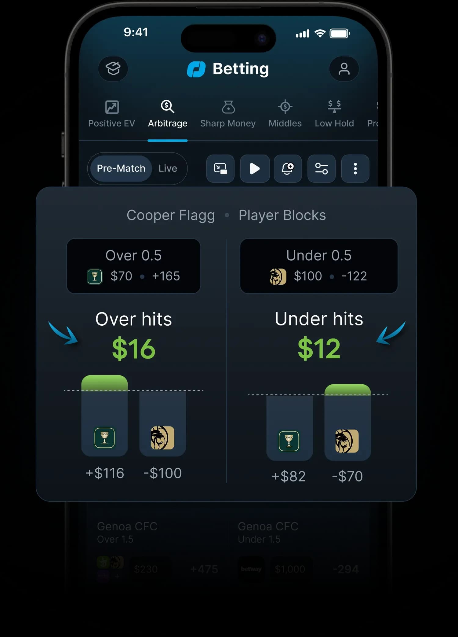 mobile view sportsbetting