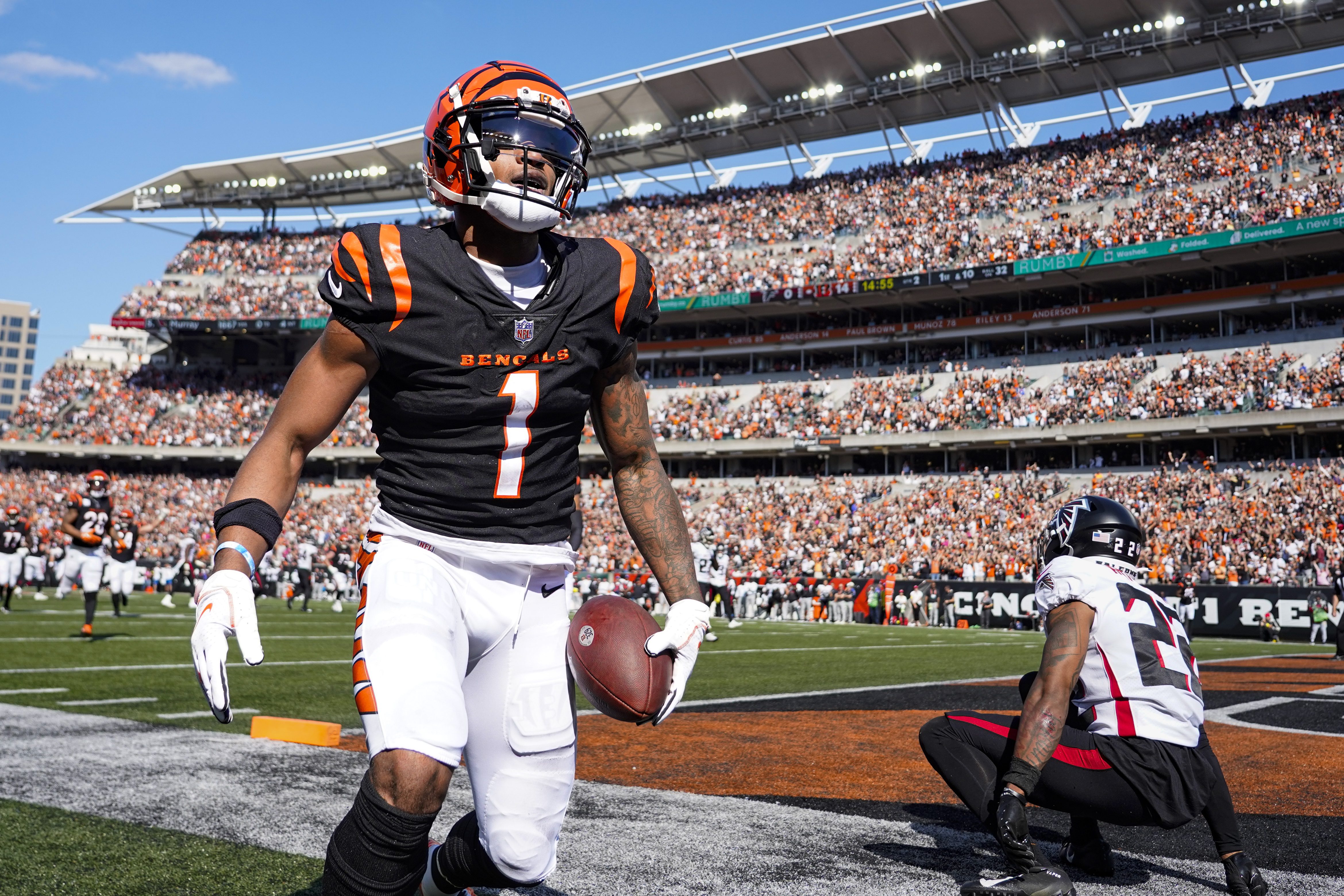 Cincinnati Bengals vs. Carolina Panthers Best Anytime TD Scorer