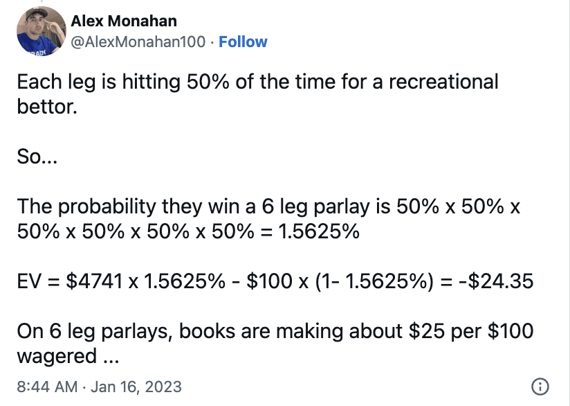 Parlay Bets Are Big Profit-Makers for the Gambling Industry. What to Know.  - Barrons